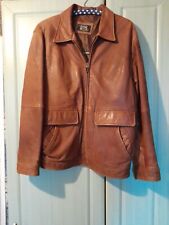 Camel Active Herren Lamm Nappa Leder Jacke  Gr.50 L Braun Guter Zustand 