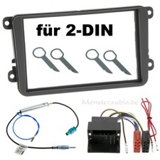 2-DIN Autoradio Einbauset