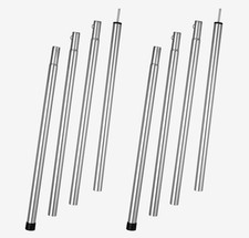 Decathlon Zelt- & Tarpstangen Aluminium 200 cm – 4er Set (4 Stück)