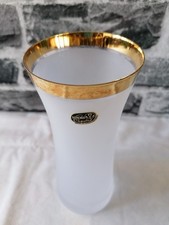 Bohemia crystal glasvase - crystal,