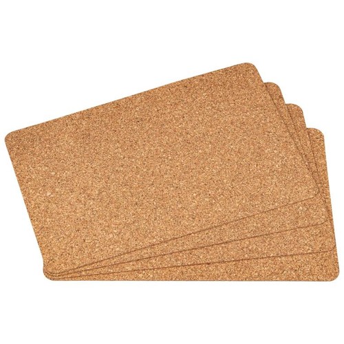 Kork tischset - tischset, (4er