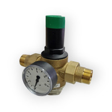 RESIDEO BRAUKMANN D06F1-AM WASSERDRUCKMINDERER Ø 1" MIT FILTERDRUCKMESSGERÄT