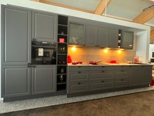 Nolte Ausstellungsküche  P15 Porto 81G Graphit softmatt