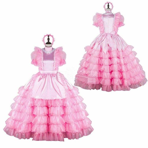 Sissy girl maid pink - girl,