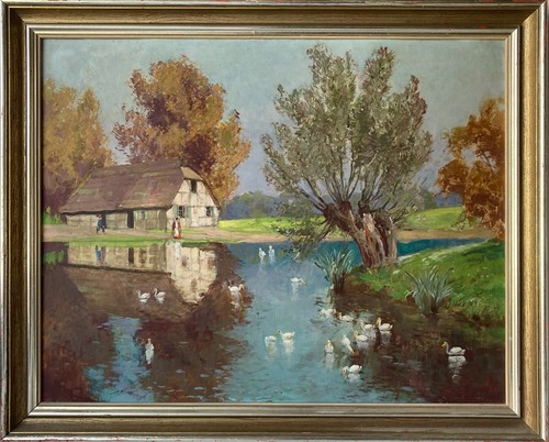 ölbild impressionist - Ölbild,