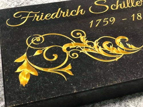 Schriftplatte grabstein - schriftplatte,