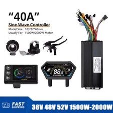 E-Bike 36V 48V 52V 40A 3 Mode