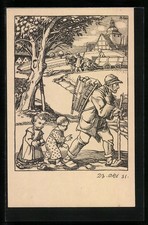 Künstler-AK Rudolf Schiestl