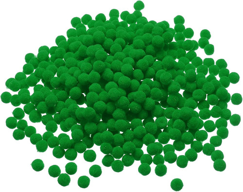 500 stück pompons bunt 1cm - bunt,,