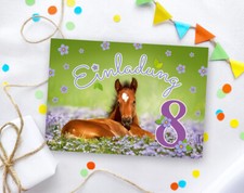 Einladungskarten zum 8