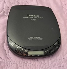 Technics SL-XP140 Portable CD Player Made In Japan- Voll Funktionstüchtig
