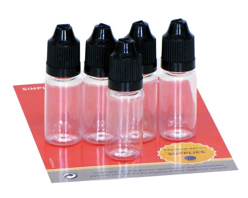 Leere liquidflaschen 10ml - 5x,