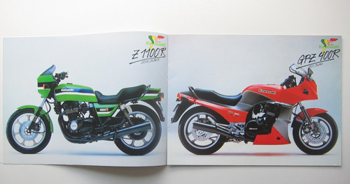 Kawasaki programm 1984 catalog - programm,