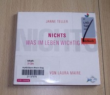 NICHTS Was im Leben wichtig ist von Janne Teller, Hörbuch 3 CDs, 2010