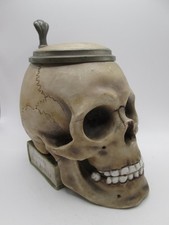 Schierholz Krug Bierkrug Figurenkrug Student Totenkopf Scull a Commersbuch ~ RAR