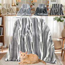 Plüsch Bett Decke Nerz Decken Luxus Schwere Dicke Warme Weiche Winter Sofa Decke