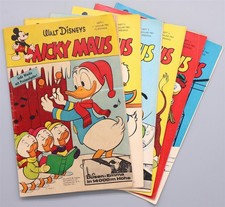 Micky Maus 1961 Auswahl Magazin original Comic Heft Ehapa Verlag Version 1