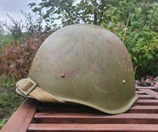 Original Stahlhelm SSH 40 WWII Russische Ukraine Militär Sowjetische Armee RKKA WW2