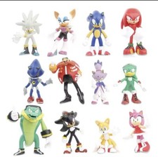 Super Sonic Figuren 12 STK Set Sonic figur Schadow 5-8cm