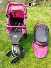 kinderwagen TFK JOGGSTER 3 mit Zubehör Buggy Babynest Jogger mit Scheibenbremsen