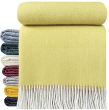 Wolldecke 100% Schurwolle