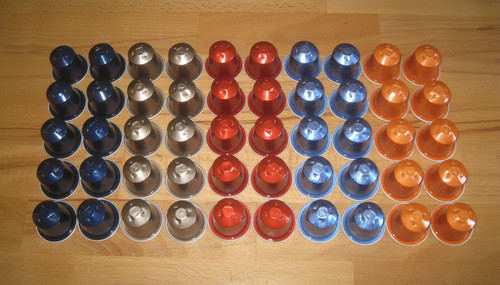 Leere nespresso kapseln zum - kapseln,