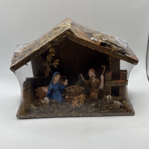 Weihnachtskrippe holz mit - holz,