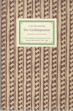 Insel-Bücherei IB 149 Dostojewski: Der Großinquisitor ... (178.-187.Tsd.)