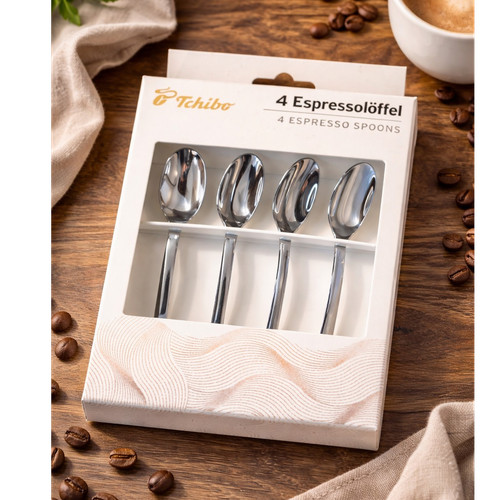 Tchibo espressolöffel set - tchibo,