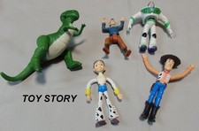*Toy Story* 5 verschiedene Toy Story Figuren Konvolut u.a. der Dinosaurier REX