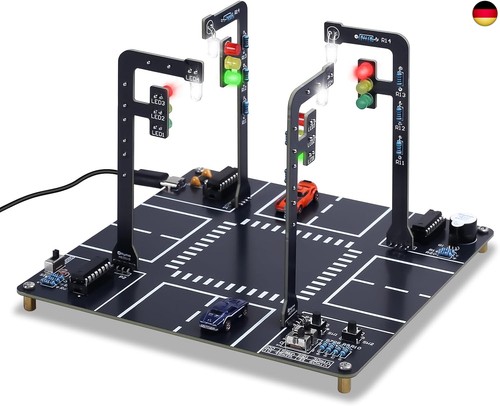 Verkehrsampel diy löt - verkehrsampel,