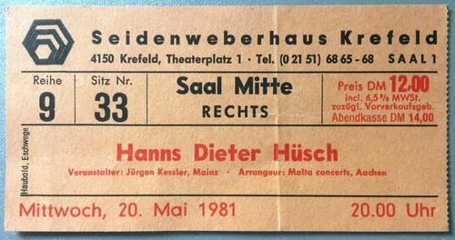 Hans dieter hüsch krefeld - dieter,