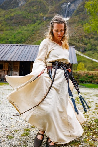 Mittelalter kleid natur - kleid,