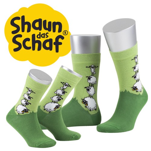 Shaun das schaf socken - schaf, 80%