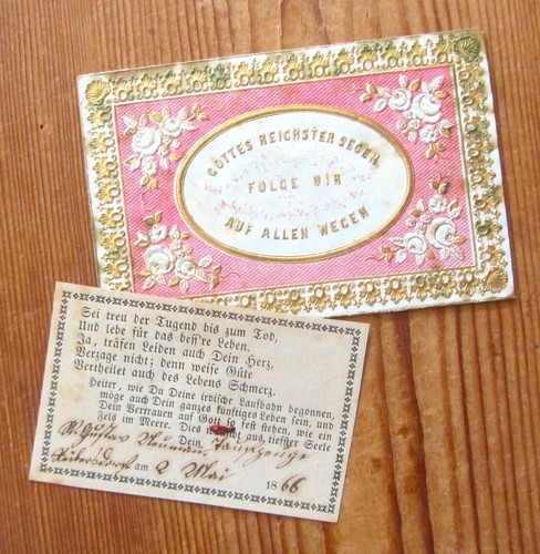 Patenbrief taufbrief rosa - patenbrief,