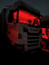 Scania Innenraum ROTER LED