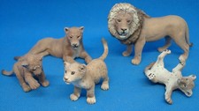 Schleich 14364 14373 14375 14376 14377 Wildlife Löwenfamilie Jungtier - 5-teilig
