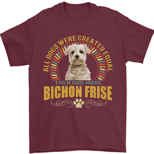 Ein Bichon Frise Hund Herren 100% Cotton