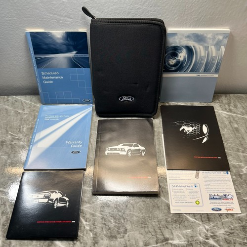 Ford mustang owners manual - mustang,