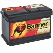 Banner running bull agm 70ah - running,