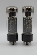 2x EL34 Mullard Röhren tubes