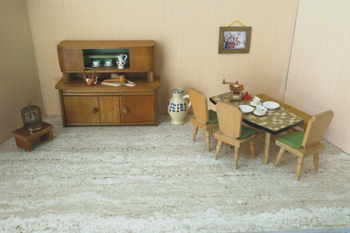 Alte puppenküche 50er jahre - 50er,