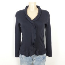 MARC CAIN Jacke Cardigan Jäckchen Blau Gr. N4 DE 40