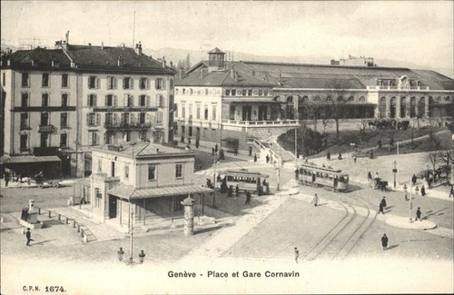 Strassenbahn geneve gare - strassenbahn,