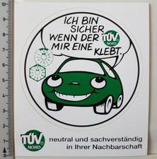 Aufkleber Sticker TÜV Nord Plakette PKW Fahrzeuge (10298)