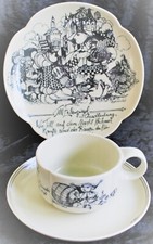 Rosenthal Till Eulenspiegel 3-tlg.Kaffeegedeck neuwertig