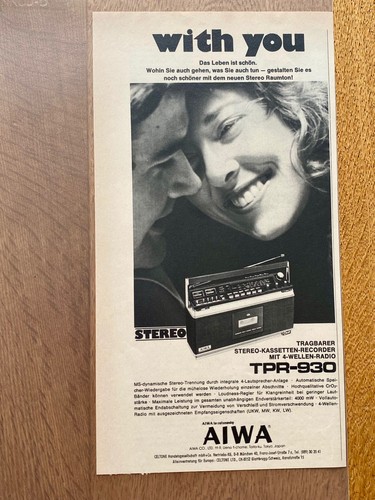 Aiwa kassetten recorder tape - aiwa,
