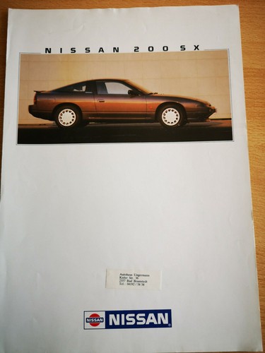 Nissan 200 prospekt - 200, sx
