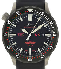 Sinn Hydro GSG 9 UX EZM 2B Taucheruhr Ref. 403.081 U- Bootstahl 500 Bar 44mm