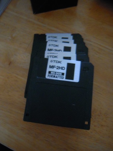 Disketten tdk mf 2hd - x,